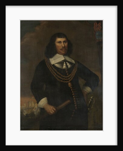 Portrait of Pieter Florisz, Vice-Admiral of the Noorderkwartier by Abraham Liedts