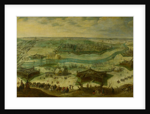 The Siege of a City, possibly the Siege of Jülich by the Spaniards under Hendrik van den Bergh by Peter Snayers