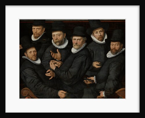 Six Wardens of the Drapers Guild by Pieter Pietersz. I