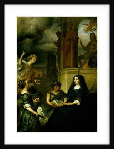 Amalia van Solms in Mourning for her Husband, Prince Frederick Henry by Govert Flinck