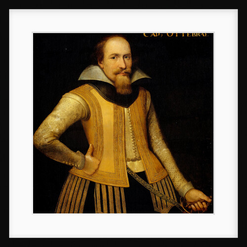 Portrait of Otto Brahe, Captain of a Company of Danes to Repartition Zealand, Entered Service of Brandenburg in 1610 by Anonymous