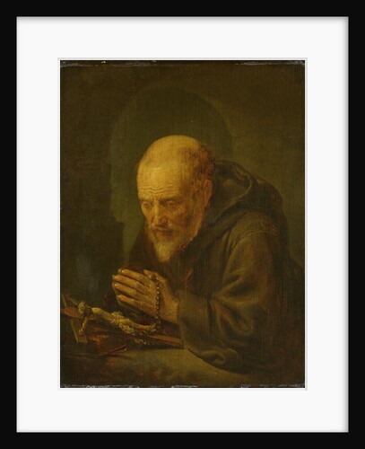 Praying Hermit by Gerard Dou