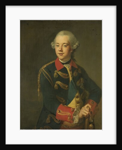 Portrait of William V, Prince of Orange-Nassau by Johann Georg Ziesenis