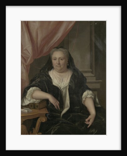 Portrait of Maria van Citters, Wife of Caspar Adriaen Parduyn by Philip van Dijk