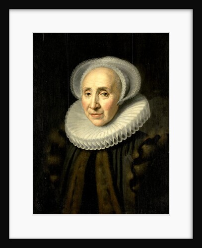 Portrait of Volckera Claesdr Knobbert, Volckera Nicolai Duyst, called Knobbert, Wife of Paulus van Beresteyn by Workshop of Michiel Jansz van Mierevelt