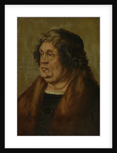 Portrait of Willibald Pirckheimer by Albrecht Dürer