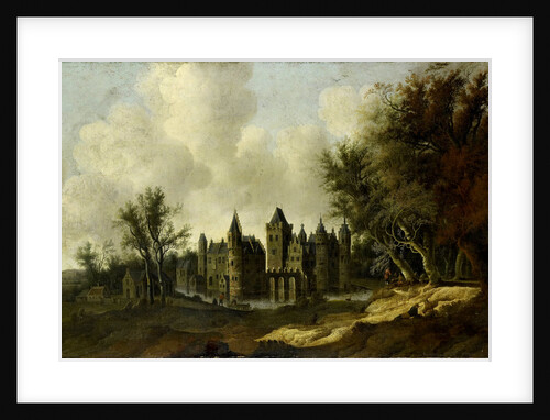 Egmond Castle, The Netherlands by G.W. Berckhout