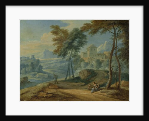 Mountainous Landscape by Adriaen Frans Boudewyns
