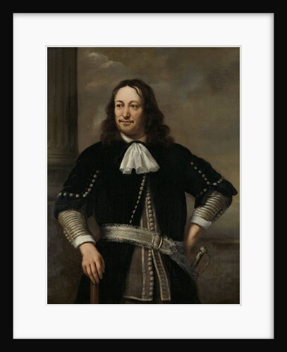 Portrait of a Sea Captain, probably Vice-Admiral Aert van Nes, formerly entitled Portrait of Johan Cornelis van der Hoop by Ferdinand Bol