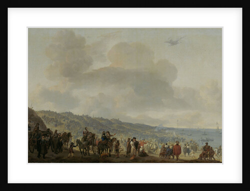 Embarkation of Charles II, King of England, at Scheveningen, 2 June 1660 by Johannes Lingelbach