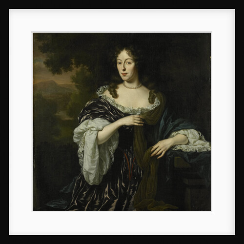 Portrait of Maria Schaep, Wife of Hendrick Bicker by Michiel van Musscher