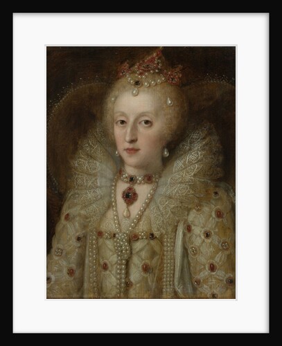Portrait of Elizabeth I, Queen of England by Anonymous