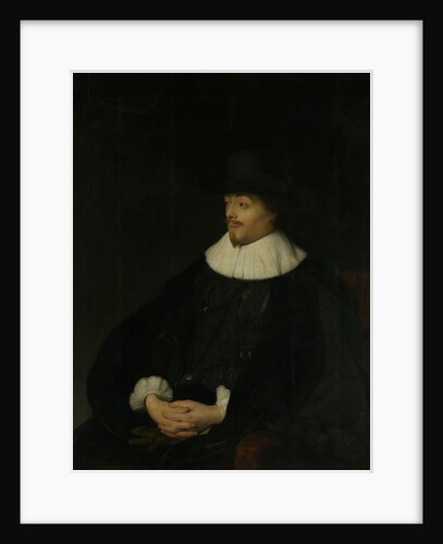 Portrait of Constantijn Huygens by Jan Lievens