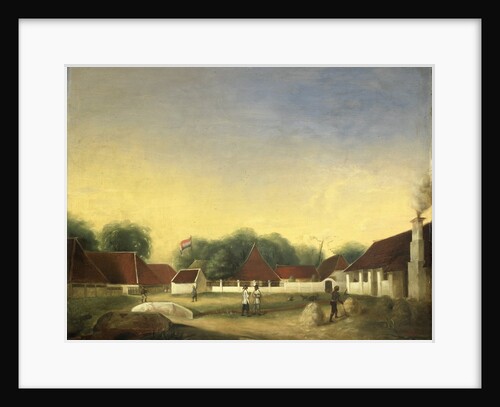 Sugar Mill on Java Indonesia by H.Th. Hesselaar