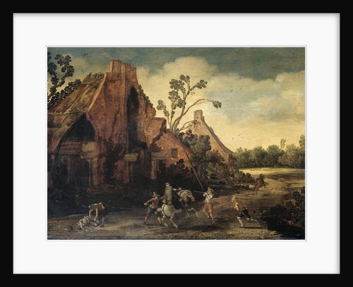 The Robbery by Esaias van de Velde