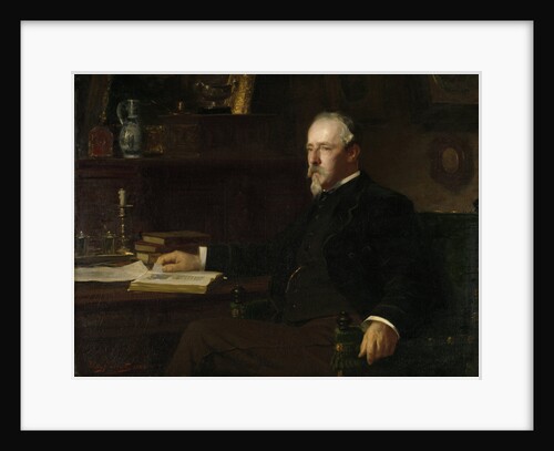 Daniël Franken Dzn, 1838-98, Banker and art collector by Willy Martens