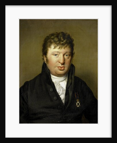 Portrait of Jacobus Scheltema, Historian by Wilhelmina Geertruida van Idsinga