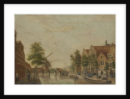 The Brouwersgracht in Amsterdam, The Netherlands by Anonymous