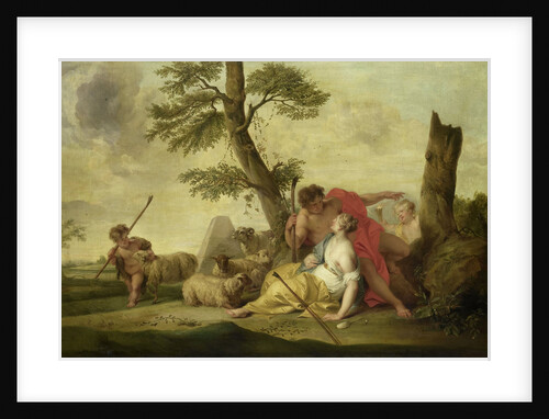 Paris and Oenone by Jacob de Wit