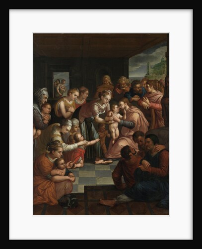 Christ Blessing the Children by Anonymous