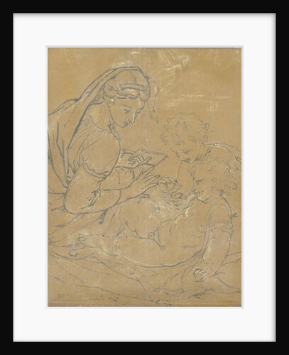 Virgin and Child with Saint John by Adriaen van der Werff