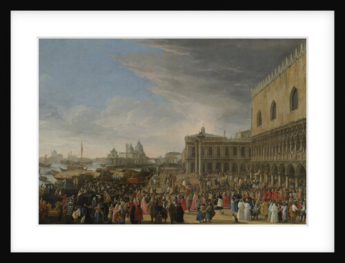 The Entry of the French Ambassador in Venice in 1706, Italy by Luca Carlevarijs