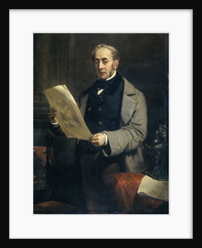 Portrait of Jacob de Vos Jacobszoon by Nicolaas Pieneman