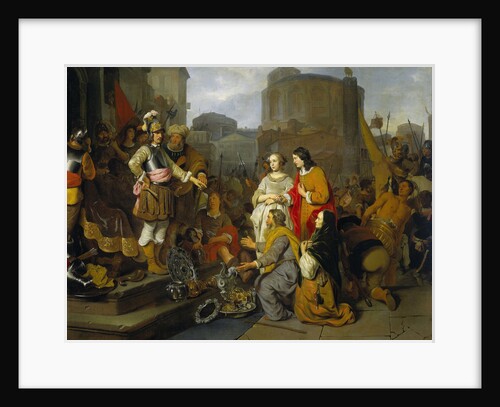 Continence of Scipio by Gerbrand van den Eeckhout