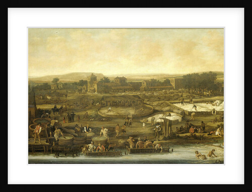 Wool Making by Pieter de Molijn