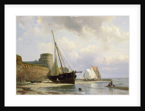 The bombproof barracks in Flushing, Vlissingen, The Netherlands by Johan Conrad Greive