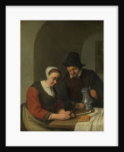 A confidential chat by Adriaen van Ostade