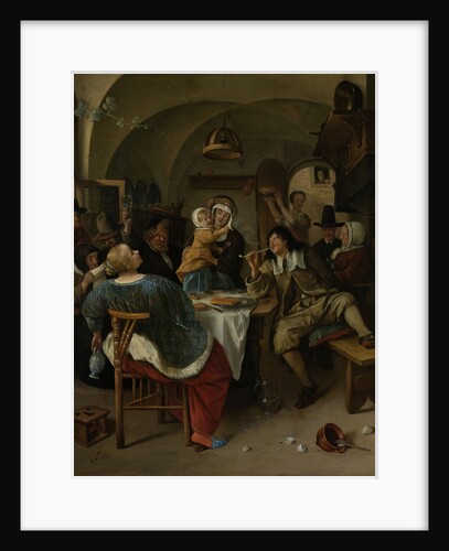 Family scene by Jan Havicksz. Steen