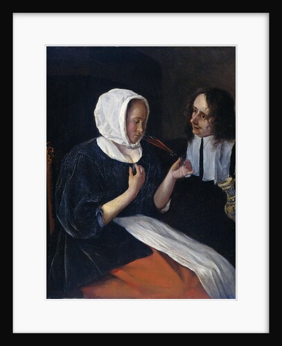 A couple drinking by Jan Havicksz. Steen