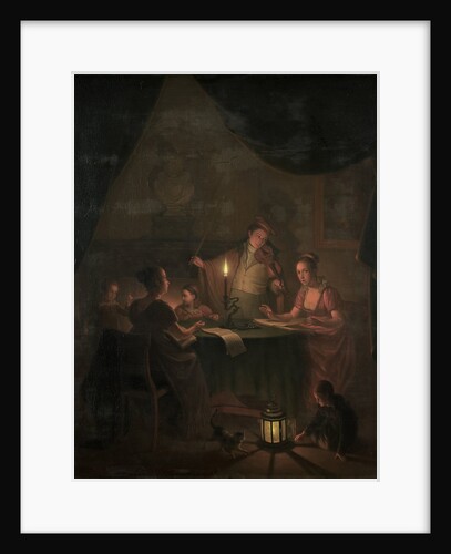 A Musical Party by Candlelight by Michiel Versteegh