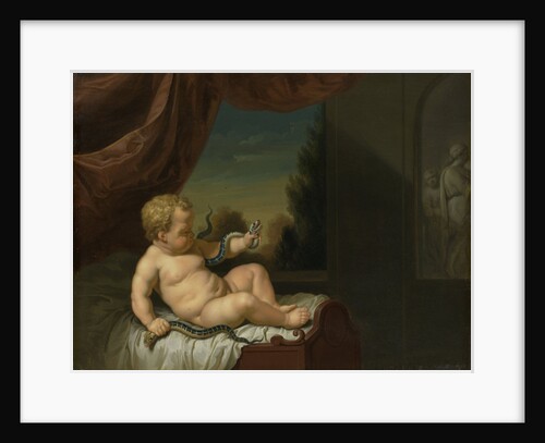 The Infant Hercules with a Serpent by Pieter van der Werff