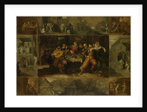 Parable of the Prodigal Son by Frans Francken II
