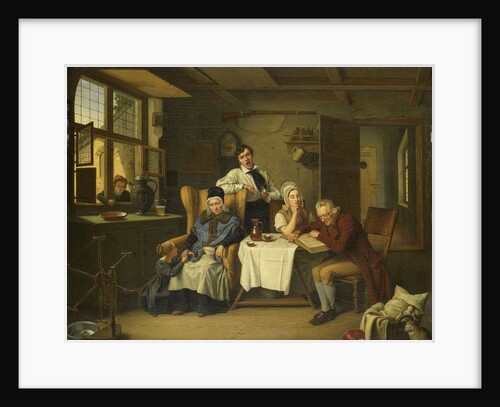 Bible Reading by Eduard Karl Gustav Lebrecht Pistorius