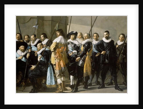 Militia Company of District XI under the Command of Captain Reynier Reael, Known as ‘The Meagre Company’, Frans Hals by Pieter Codde