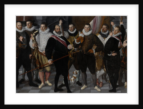 The Company of Captain Dirck Jacobsz Rosecrans and Lieutenant Pauw by Cornelis Ketel