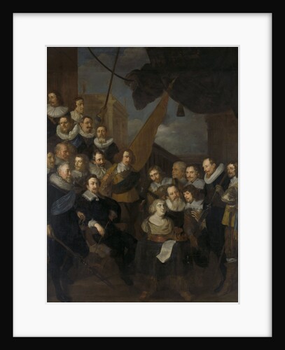 Officers and archers of district XIX, Amsterdam, The Netherlands by Joachim von Sandrart