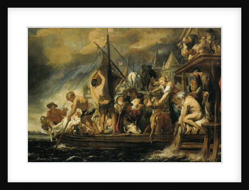 The Tribute Money - Peter Finding the Silver Coin in the Mouth of the Fish by Jacob Jordaens I