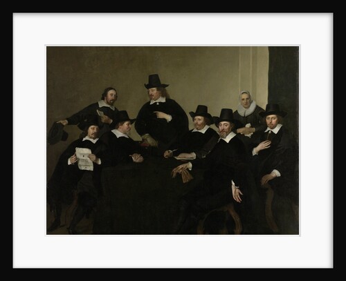 Regents of the Amsterdam Nieuwe Zijds Huiszittenhuis about 1650 by Jacob Adriaensz. Backer