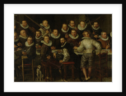The Company of Captain Gillis Jansz Valckenier and Lieutenant Pieter Jacobsz Bas, Amsterdam, 1599, The Netherlands by Pieter Isaacsz.