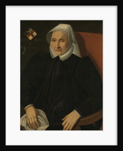 Portrait of a Woman, possibly an Aunt or older Sister of Isabeau de Halinck, Haling, Grandmother of Louys de Geer by Anonymous