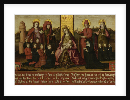 Memorial Panel for Jacob Jan van Assendelft and his Wife Haesgen van Outshoorn by Anonymous