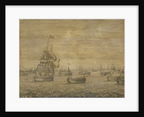 The Dutch Herring Fleet by Pieter Vogelaer