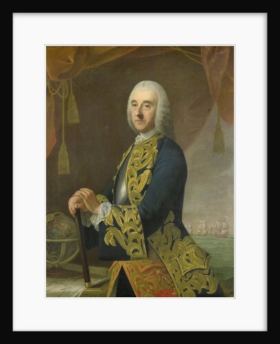 Portrait of Vice-Admiral Hendrik Lijnslager, Son of Harmen Lijnslager and Judith Allijn by Guillaume de Spinny