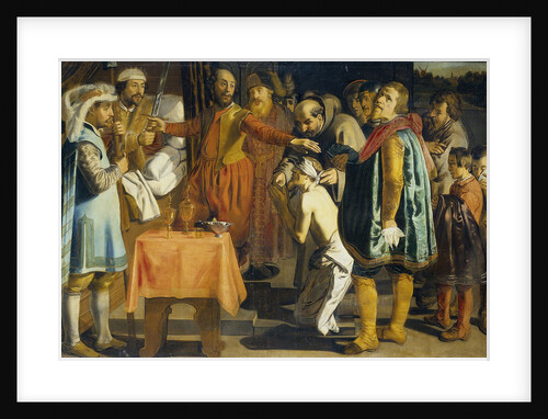 Count William III of Holland, Duke of Hainault, Gives the Order to Behead the Bailiff of South Holland, 1336, Judgment of William the Good by Simon Henrixz