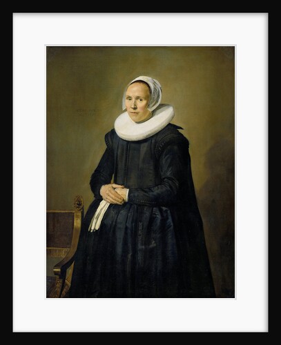 Portrait of Feyntje van Steenkiste by Frans Hals