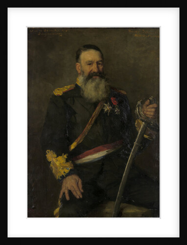 Piet J. Joubert, 1831-1900, Commandant-General of the South African Republic by Thérèse Schwartze